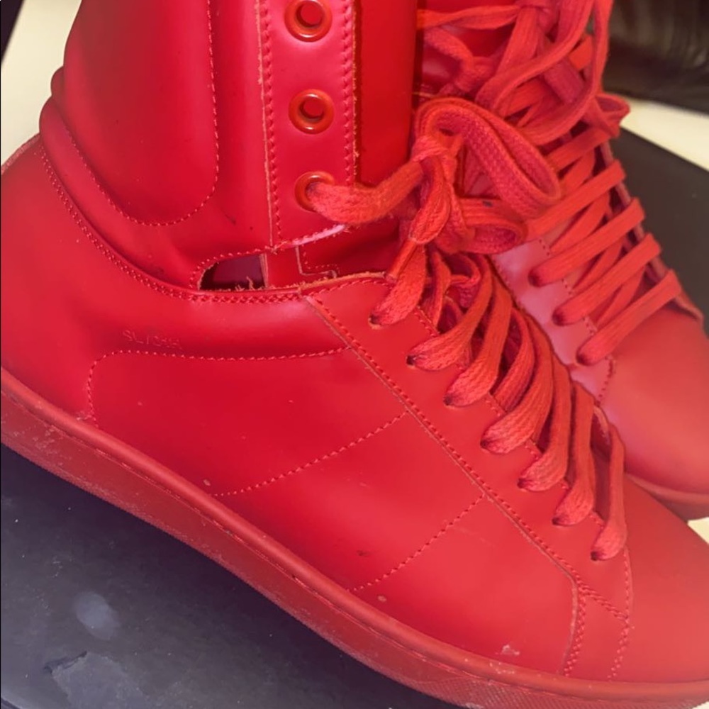 Unisex Saint Laurent High-Top Sneakers